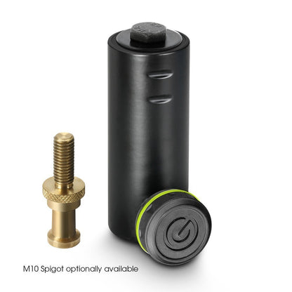 Gravity SF36M10 F Reducer Flange 36mm to M10 Thread Female Adapter Connector (Black)