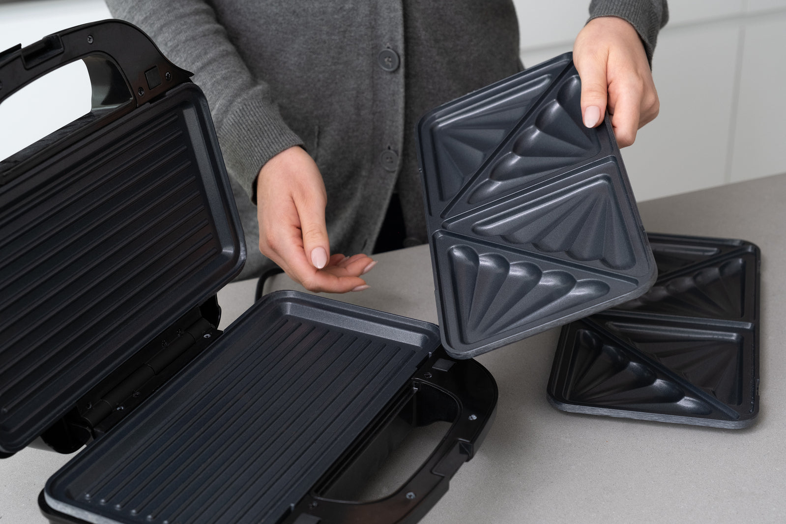 Healthy Choice 3-in-1Toastie & Waffle Maker
