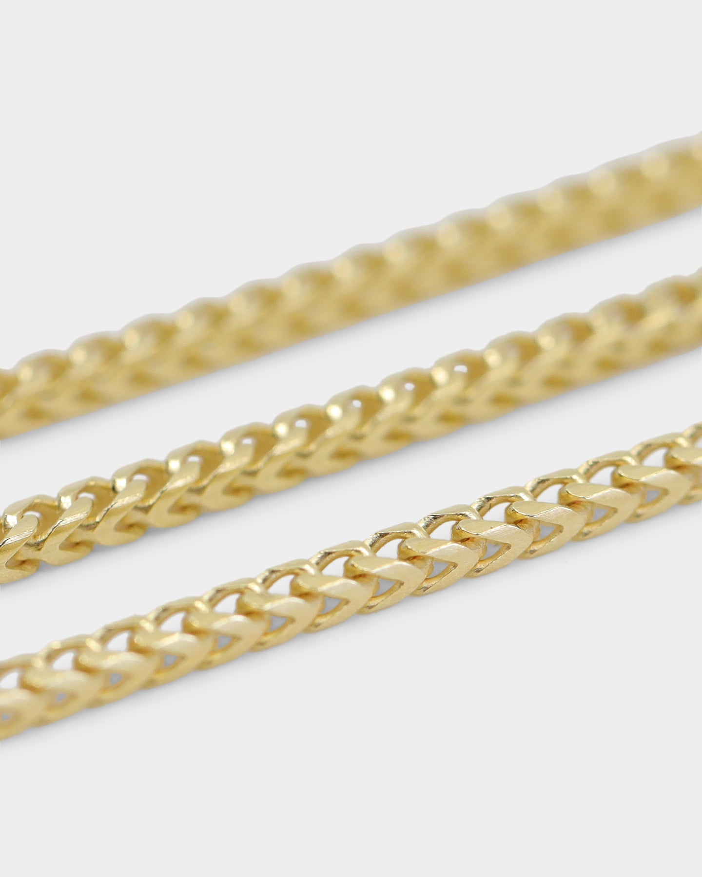House Of Auric Franco 2.8mm 20" Chain 18k Gold Vermeil