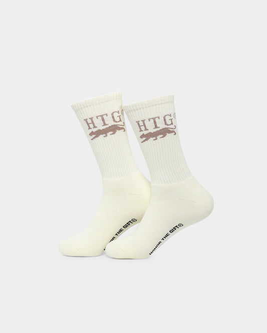 Honor The Gift HTG Socks Cream