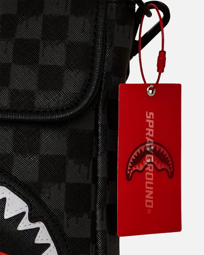 Sprayground Dripping Sharks Messenger Sling Bag Multi