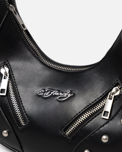 Ed Hardy Women's Studded Handbag Black