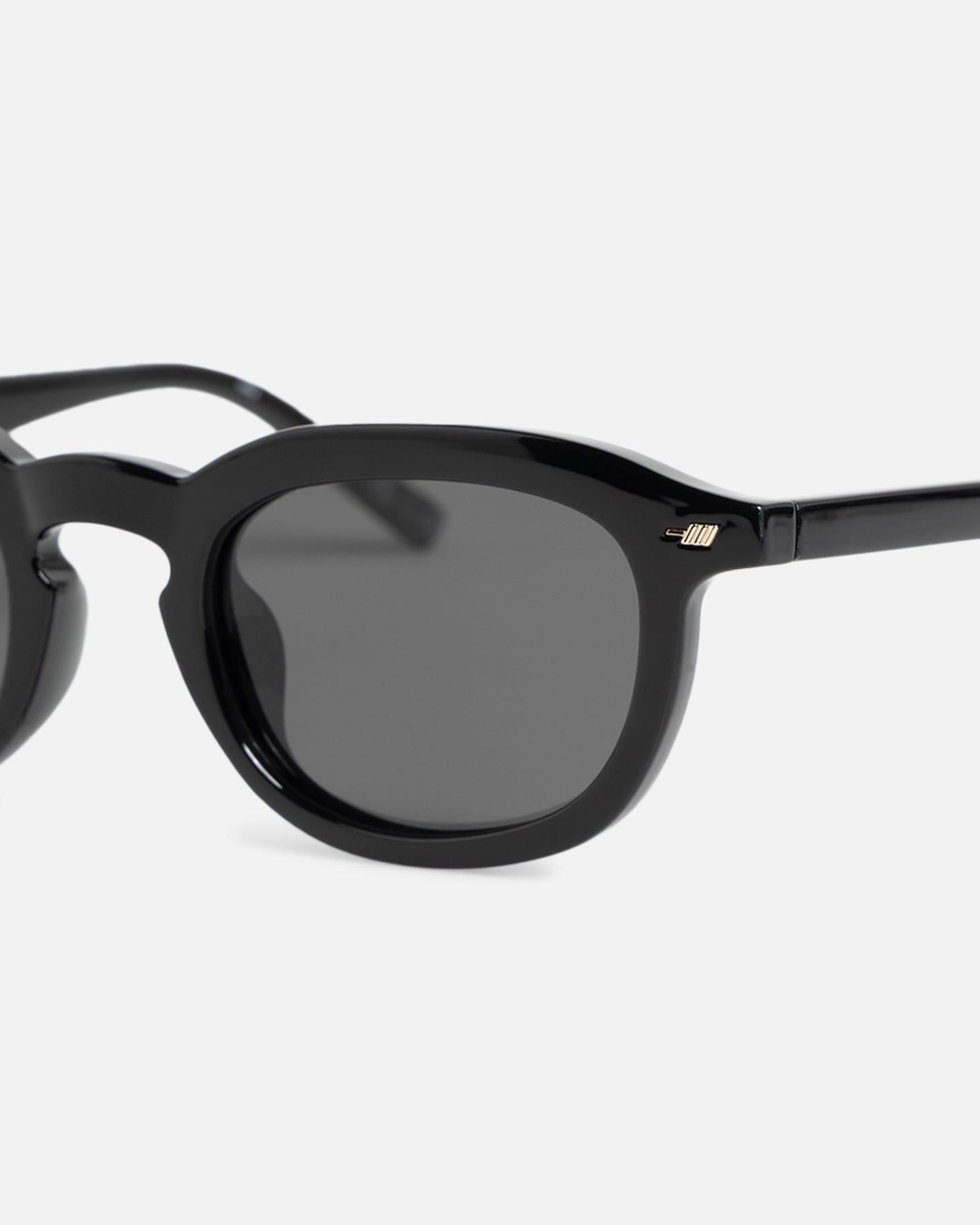 Le Specs Heart Throb Sunglasses Black/Smoke