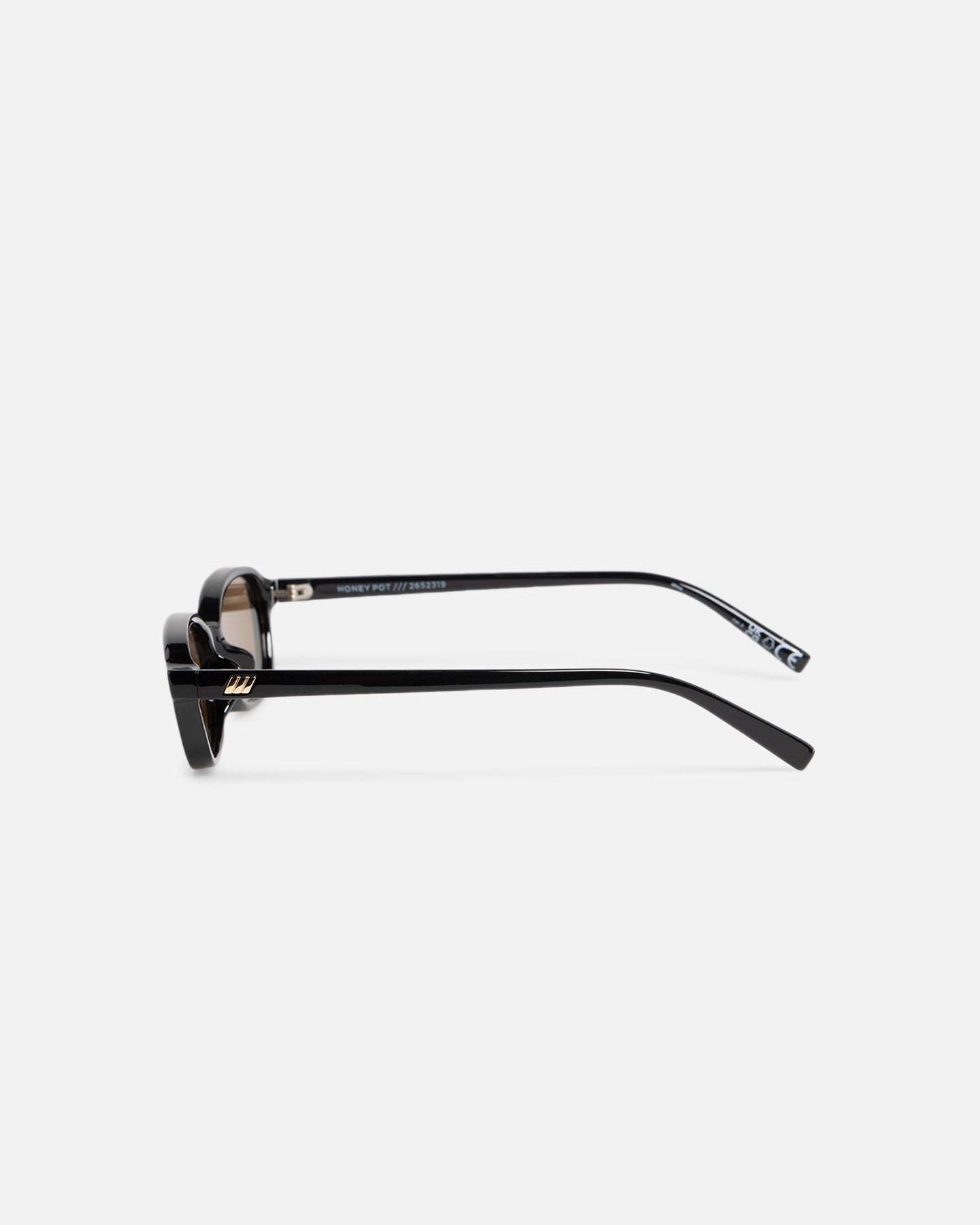 Le Specs Honey Pot Sunglasses Black/Brown