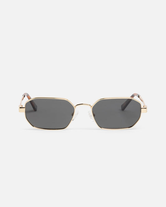 Le Specs Mythic Sunglasses Gold/Smoke