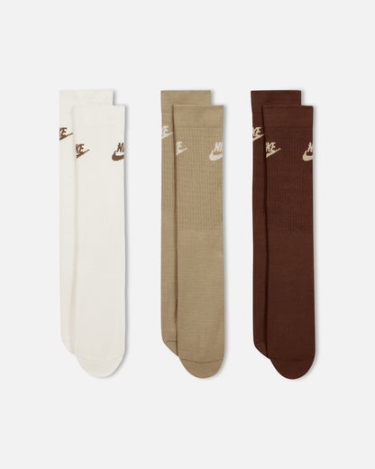 Nike Sportswear Everyday Essential Crew Socks (3 Pairs) Multi