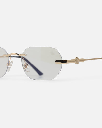 Belvoir & Co Willow Anti Blue Light Glasses Gold