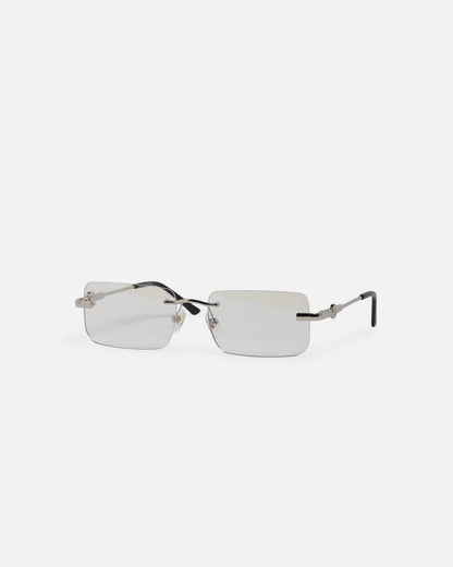 Belvoir & Co Hamptom Anti Blue Light Glasses Silver