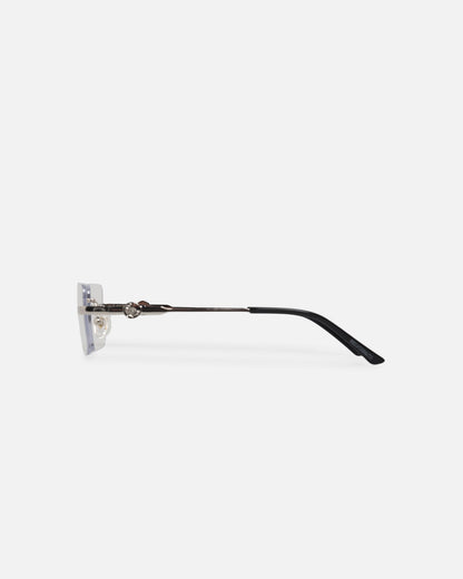 Belvoir & Co Hamptom Anti Blue Light Glasses Silver