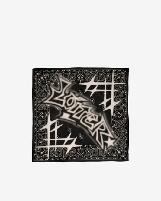 Loiter Spray Bandana Black