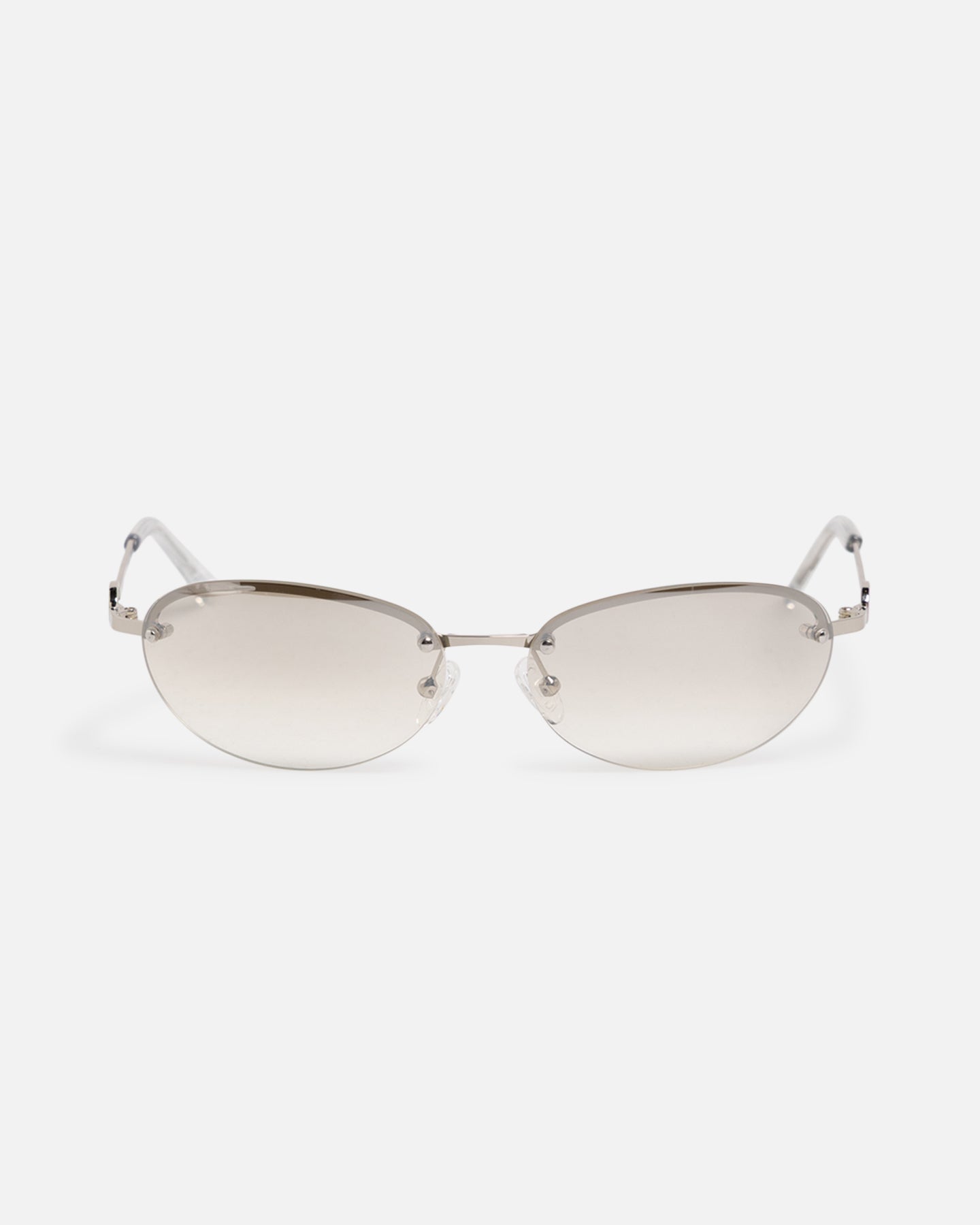 Le Specs Slinky Sunglasses Silver