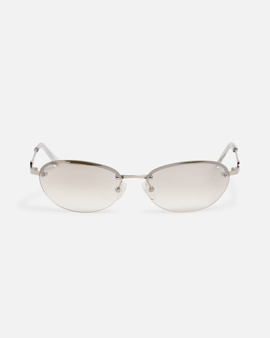 Le Specs Slinky Sunglasses Silver
