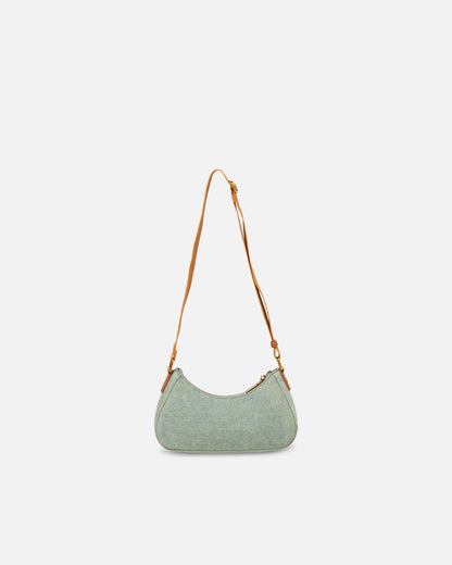 Von Dutch Women's Amy Dirty Shoulder Bag Dirty Denim