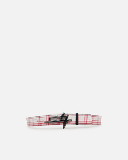 Loiter Starborn Belt Red Plaid