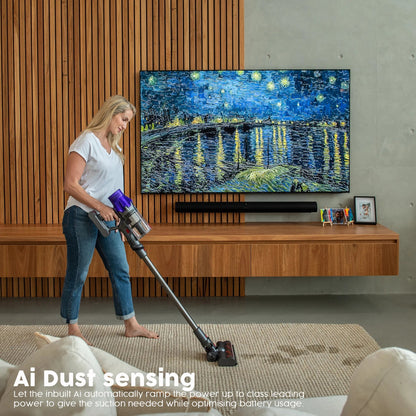 My Genie Sentinel Ai Pro Stick Vac With Mop (Grey)