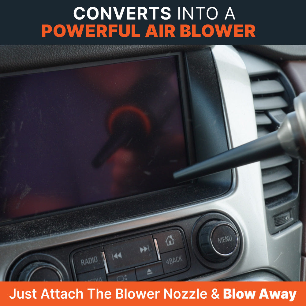Pocket Vac 2-in-1 Handheld Portable Vacuum & Blower