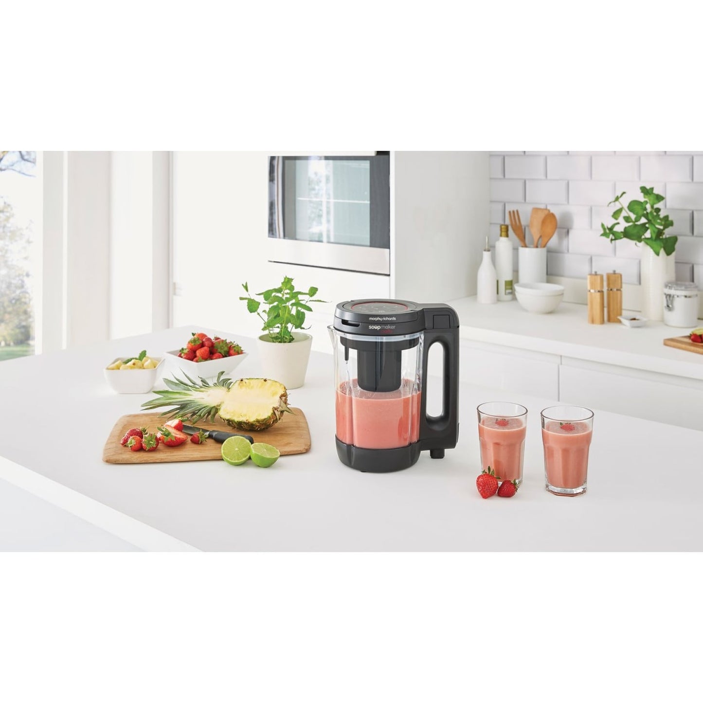 Morphy Richards Clarity 1.6L Soup Maker 4 Functions Fast Soup Blender