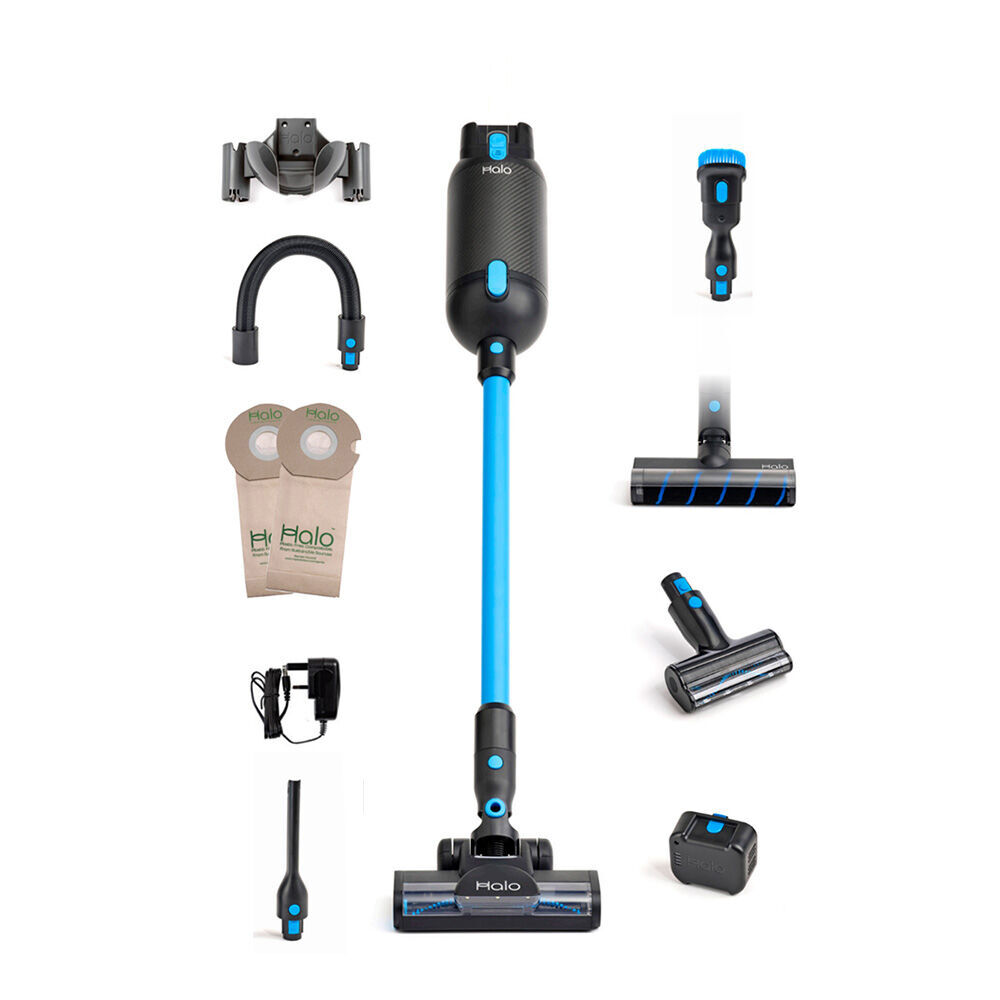 Halo Capsule X 400W Premium Carbon Fibre Lightweight Bagged Stick Vacuum