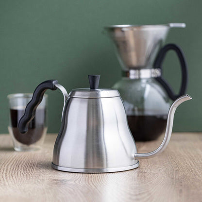 La Cafetiere 700ml Stove Top Pour Over Stainless Steel Kettle (Silver)