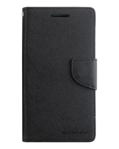 Goospery Fancy Diary for iPhone XR - Black