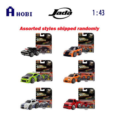 Jada 1:43 Fast & Furious Small Blocks Diecast Vehicle Model (1 Sent At Random)