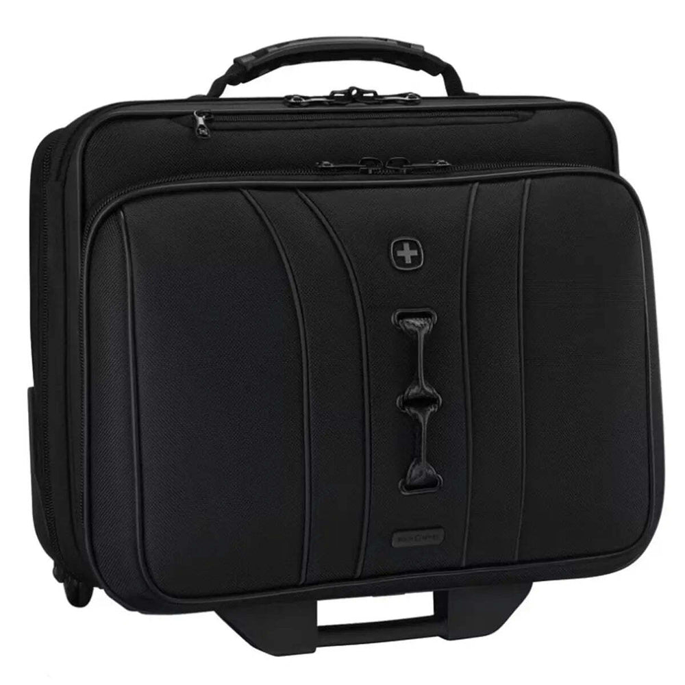 Wenger Legacy Black Series 15.6" Wheeled Laptop Case Black