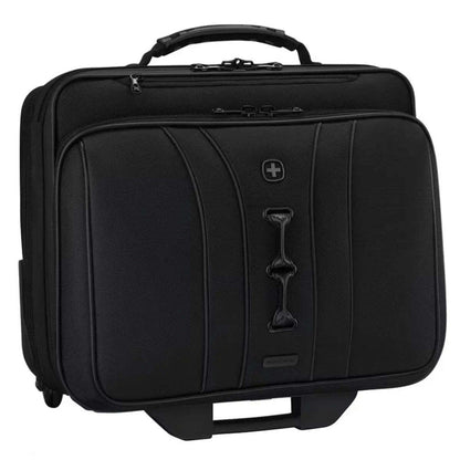 Wenger Legacy Black Series 15.6" Wheeled Laptop Case Black