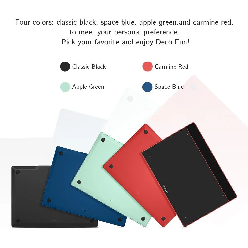 XPPen Deco Fun L Graphics Tablet - Black