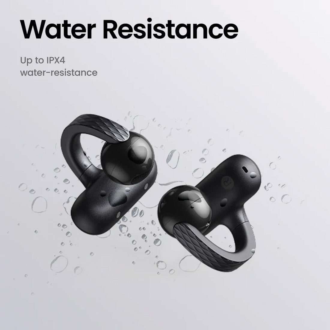 Amazfit Up Headphones OWS Open Ear Wireless Earbuds (Black)