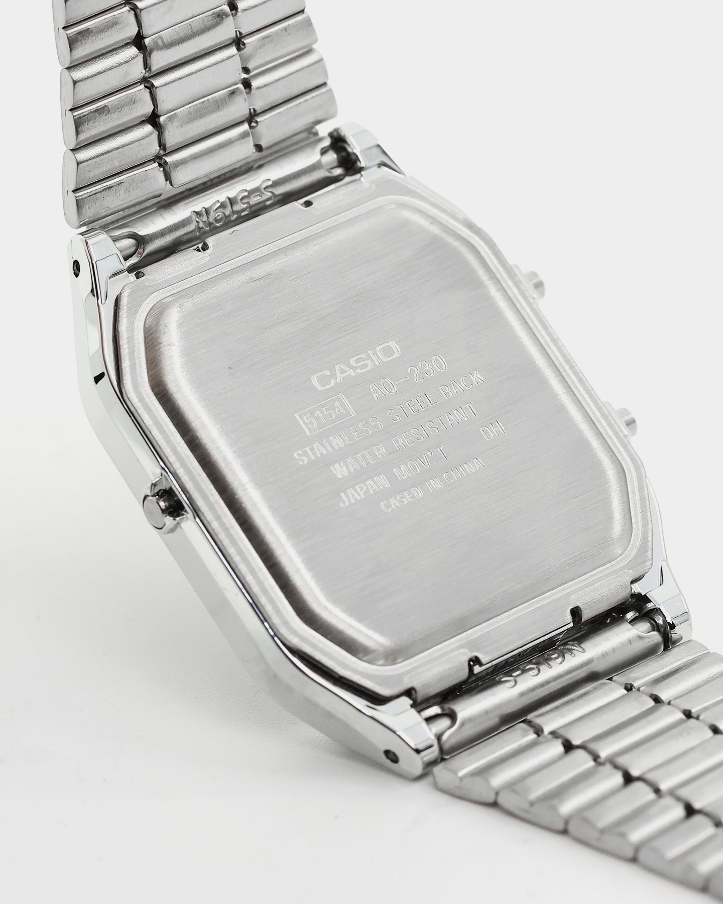 Casio AQ230A-1DS Watch Silver/Black
