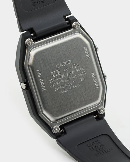 Casio AW48HE-1A Watch Black/Gold
