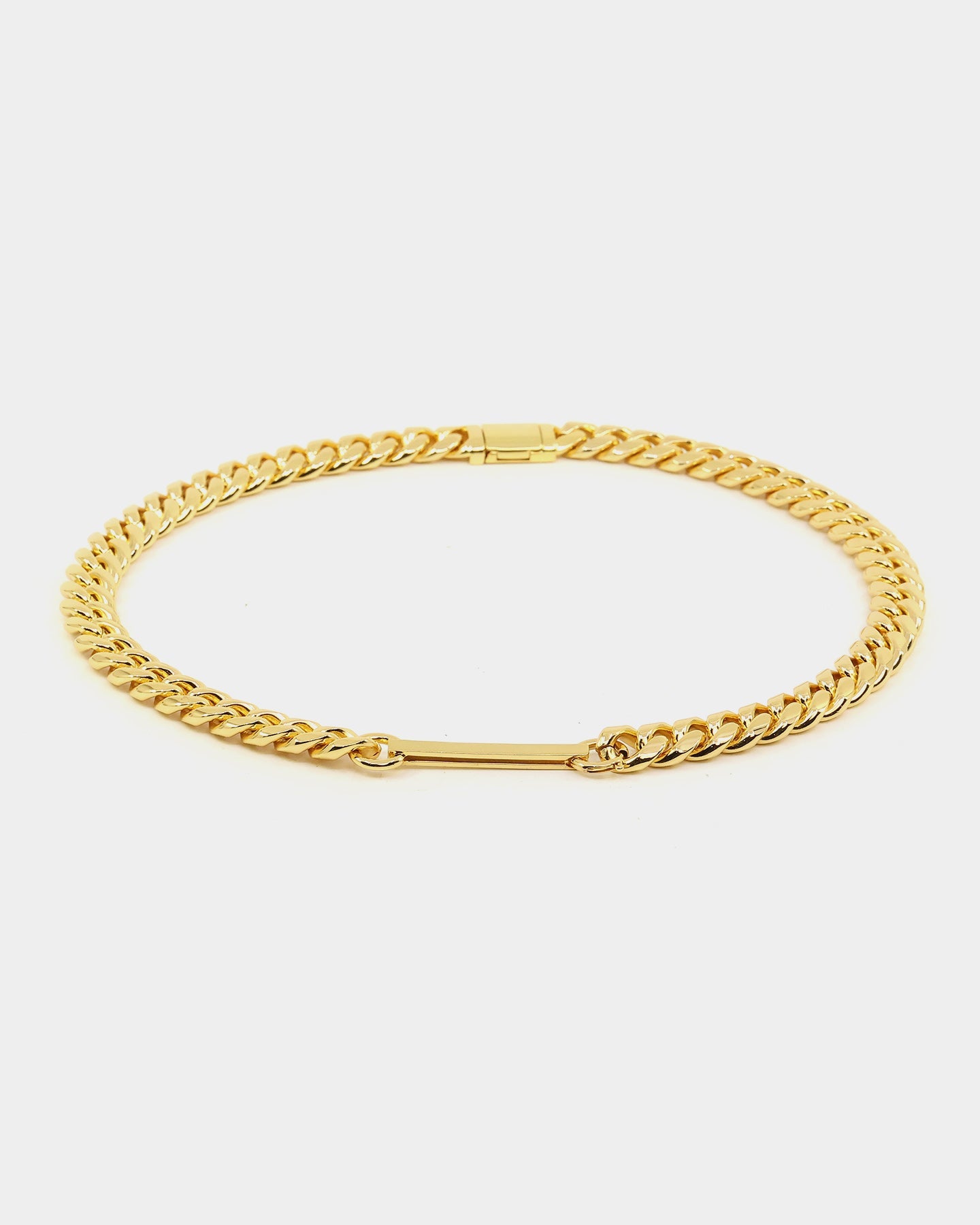 Saint Morta Custom Alpha 2 Letter Chain Gold