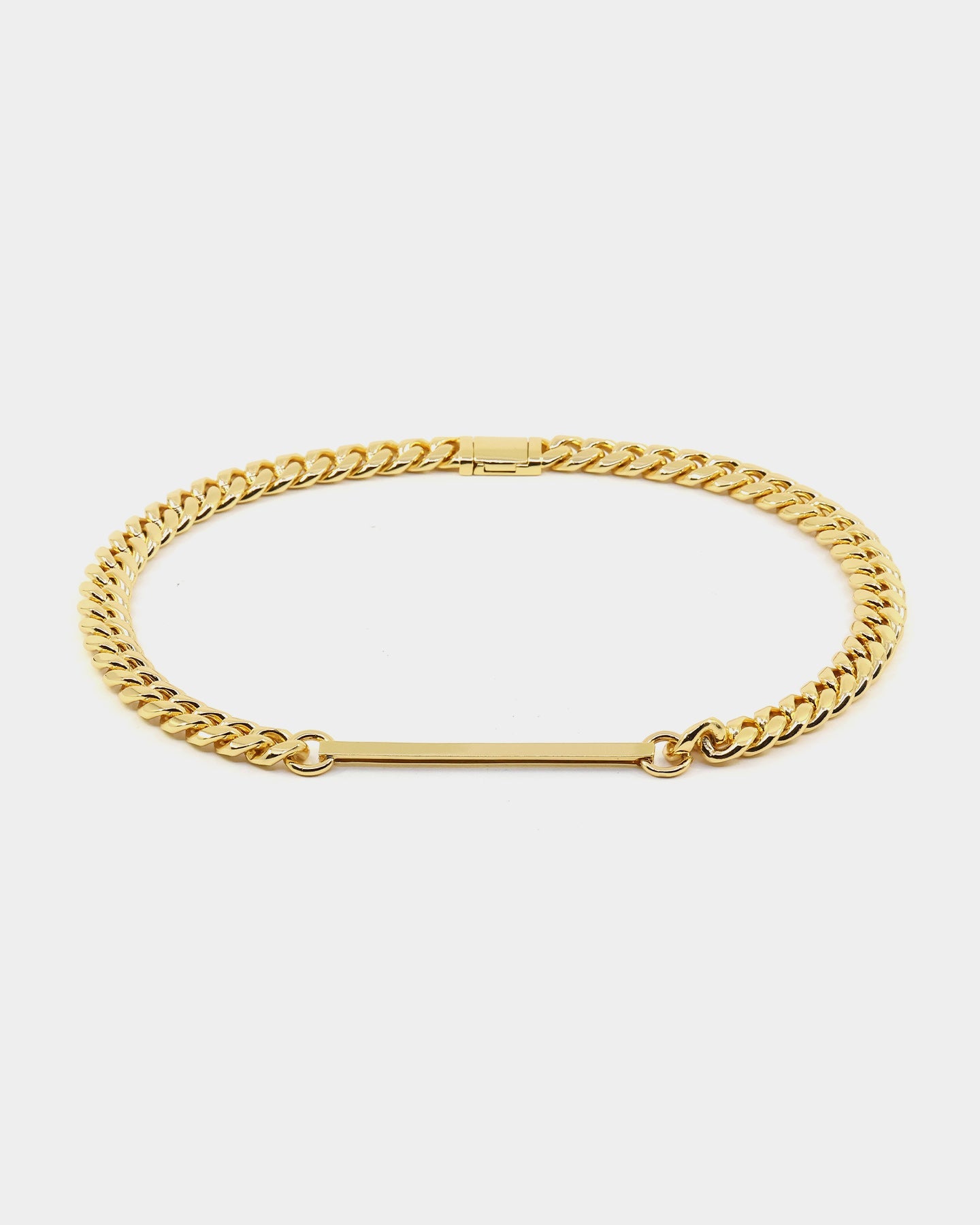 Saint Morta Custom Alpha 4 Letter Chain Gold