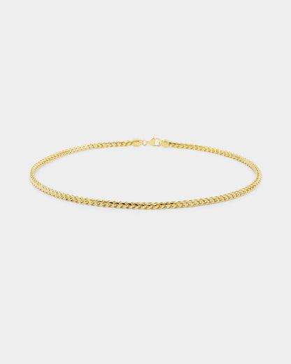 House Of Auric 3.7mm Franco Chain 18K Gold Vermeil