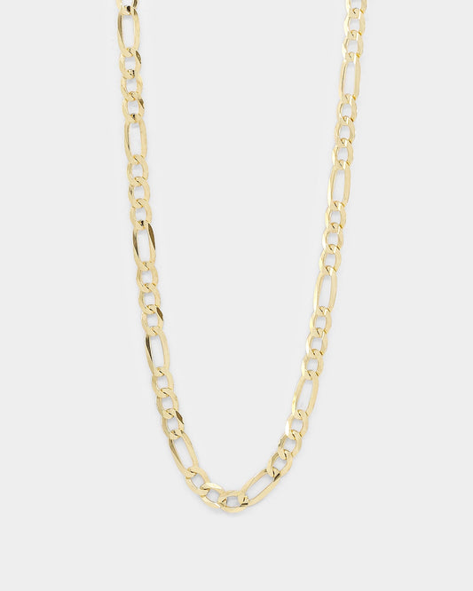 House Of Auric 4.8mm Figaro Chain 18K Gold Vermeil