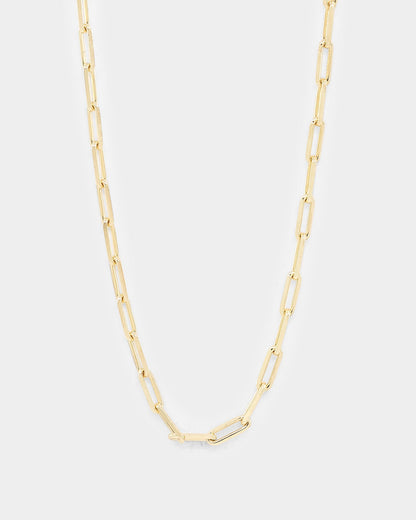 House Of Auric 10.5mm Long Cable Chain 18K Gold Vermeil