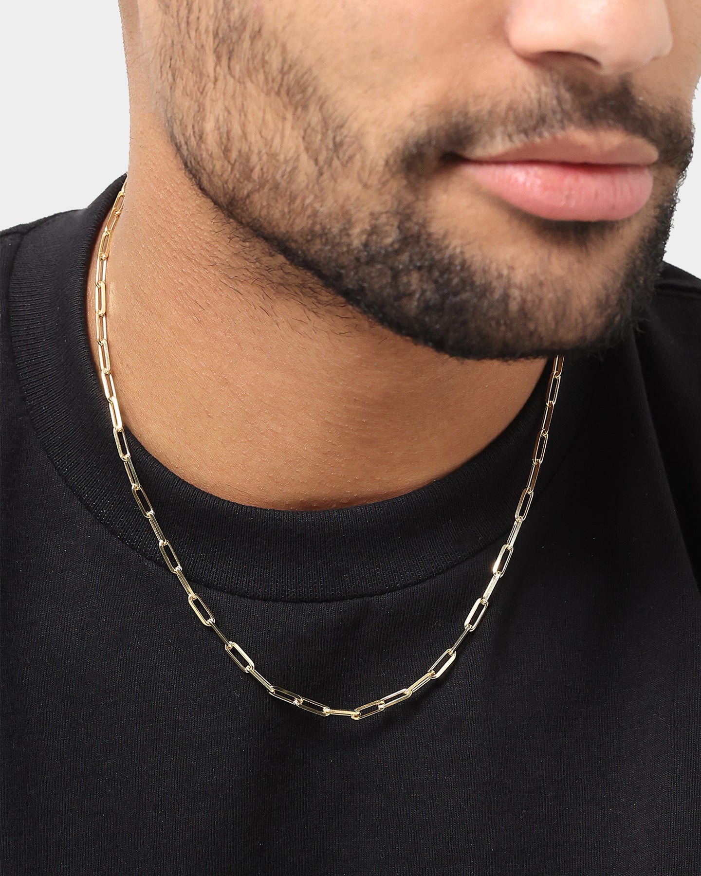 House Of Auric 10.5mm Long Cable Chain 18K Gold Vermeil