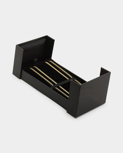 House Of Auric Cuban & Franco Stack 18K Gold Vermeil