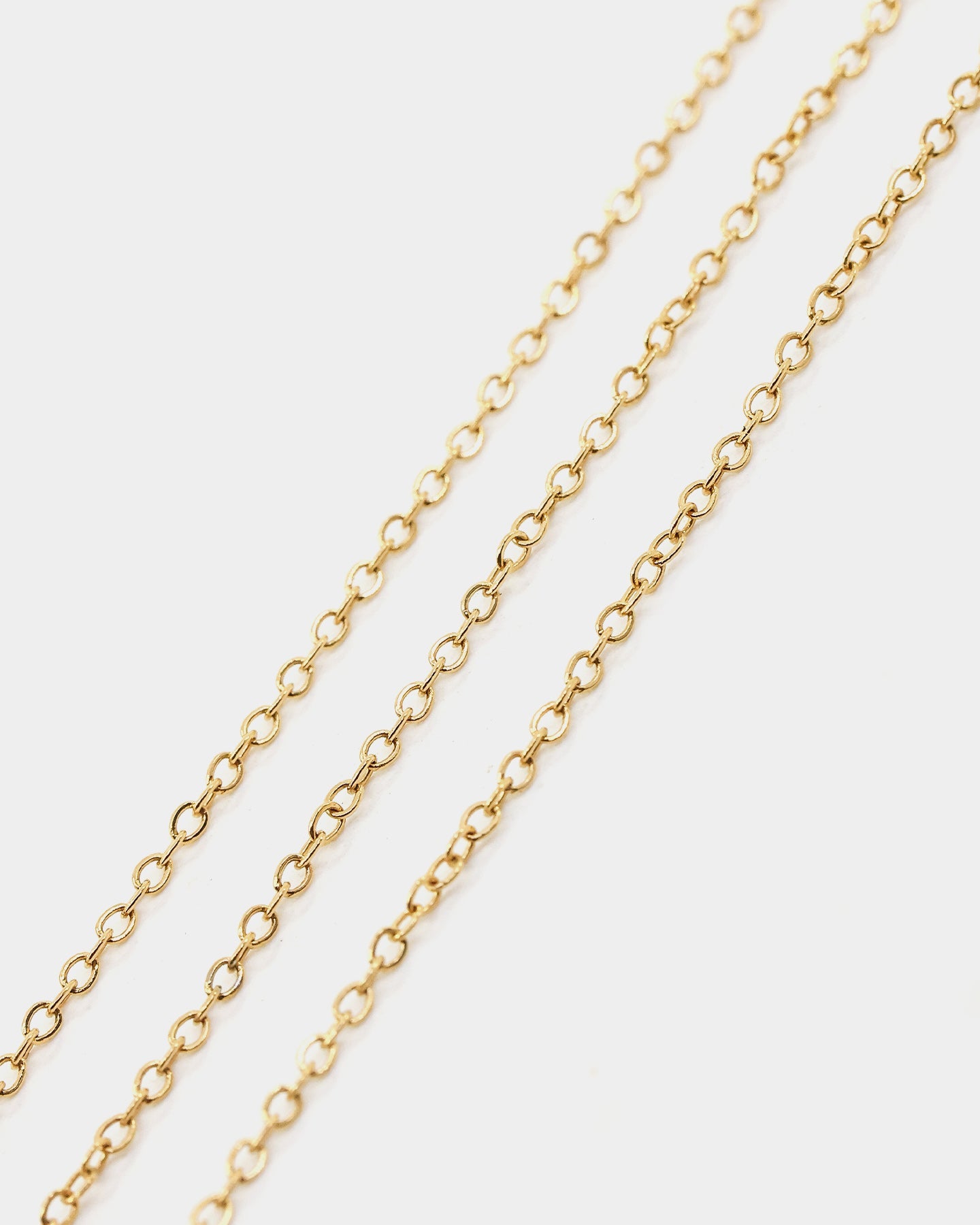 Raising Hell Customisable Cable Necklace Gold