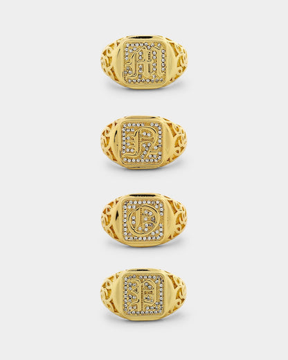NXS Alphabet Championship Ring Gold