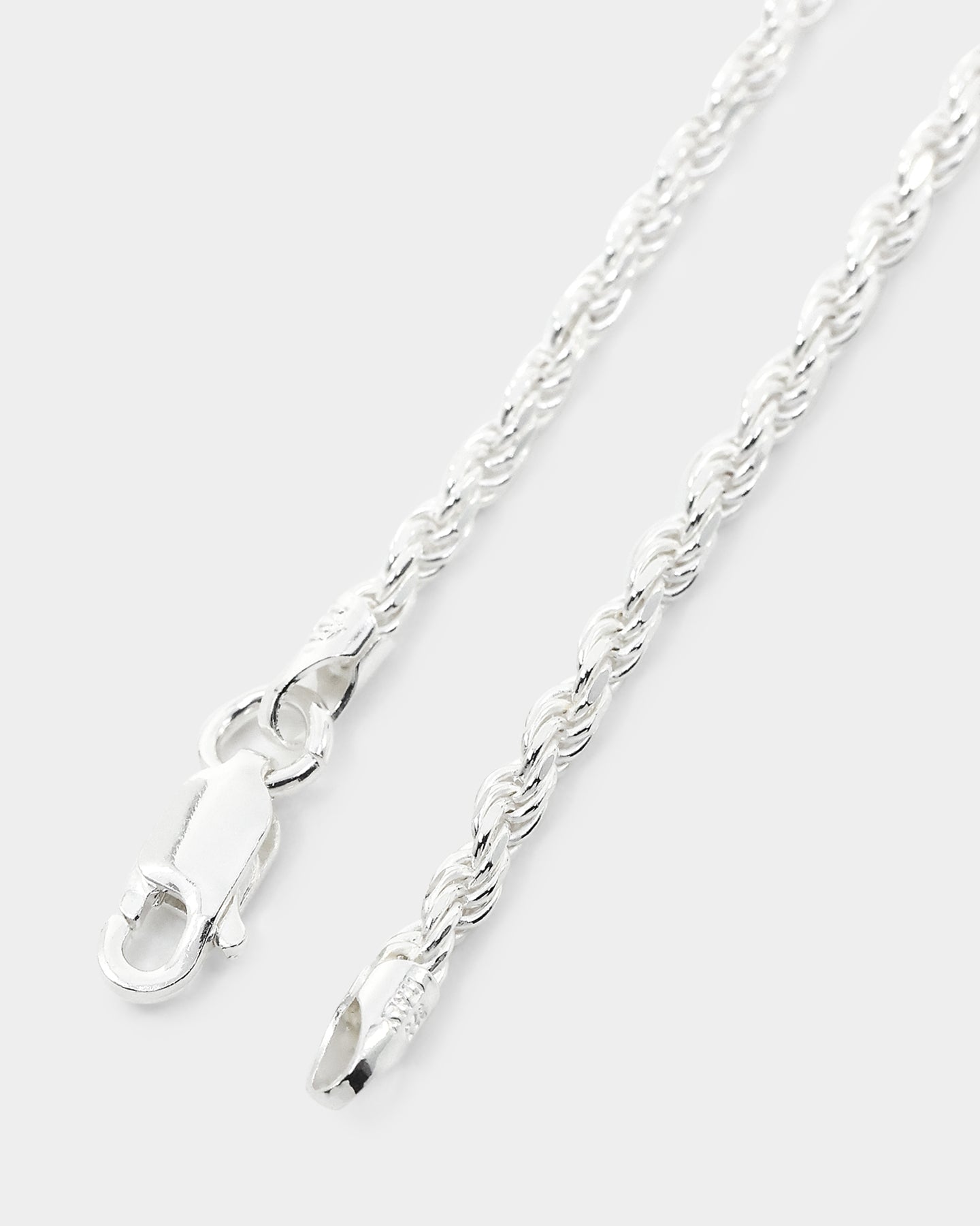 House Of Auric 2.5mm Rope Bracelet Sterling Silver