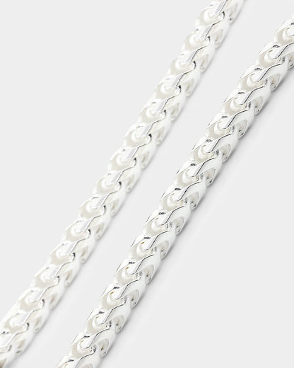 House Of Auric 3.7mm Franco Bracelet Sterling Silver