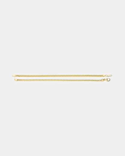 House Of Auric Cuban & Franco Stack Bracelet Set 18k Gold Vermeil
