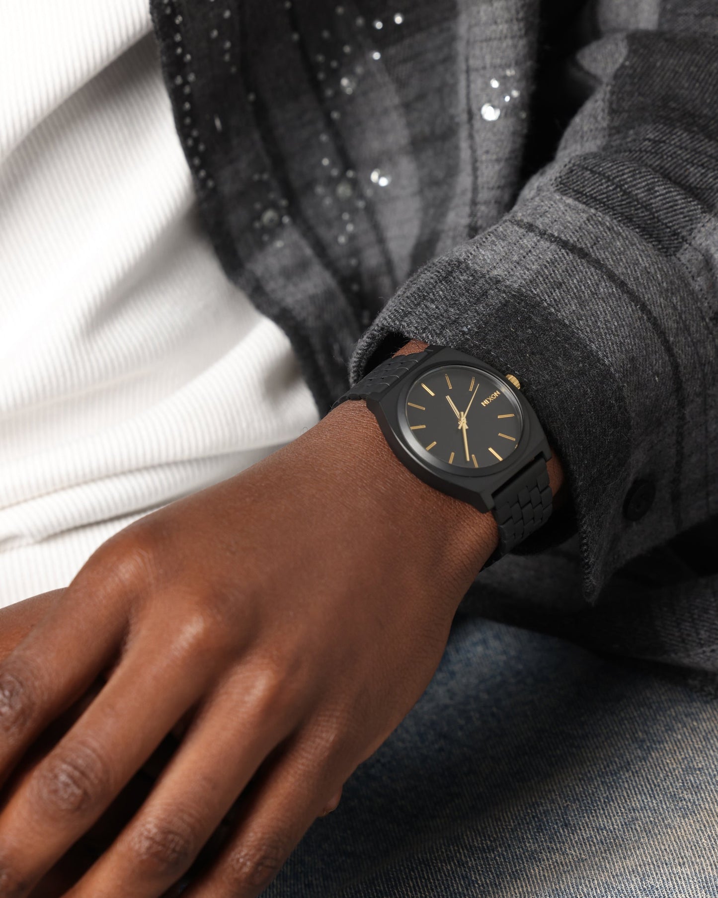 Nixon Time Teller Matte Black/Gold