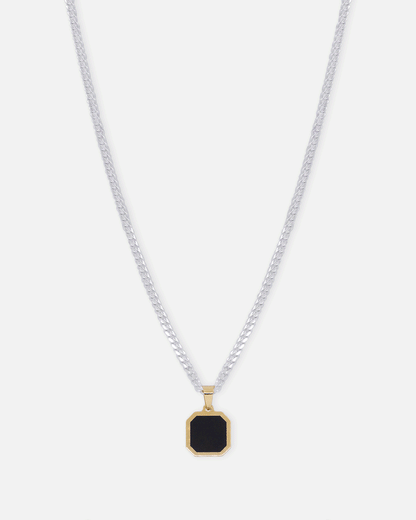 House Of Auric Alexander Onyx Pendant 18k Gold Vermeil