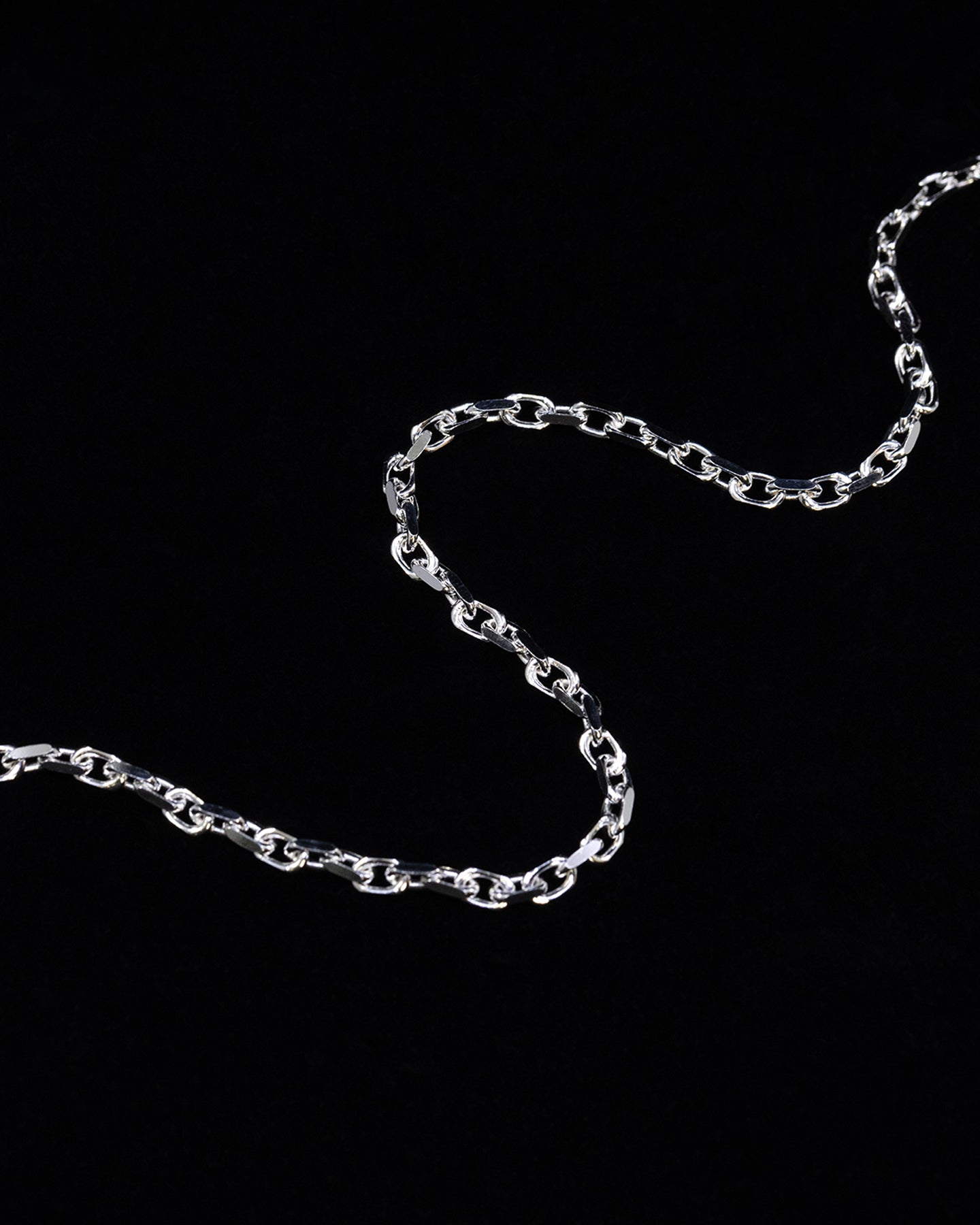 House Of Auric 3.5mm Straight Cut Cable Chain Silver