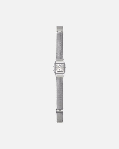 Casio AQ230EM-7A Watch Silver/Silver