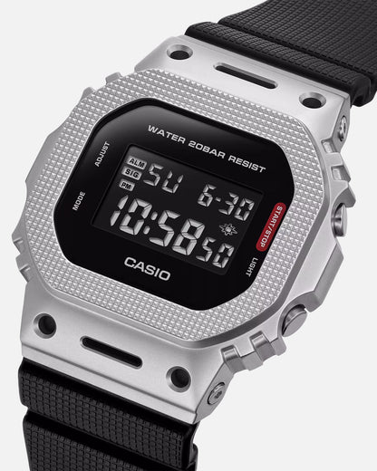 G Shock GM5600M-1D Watch Silver/Black