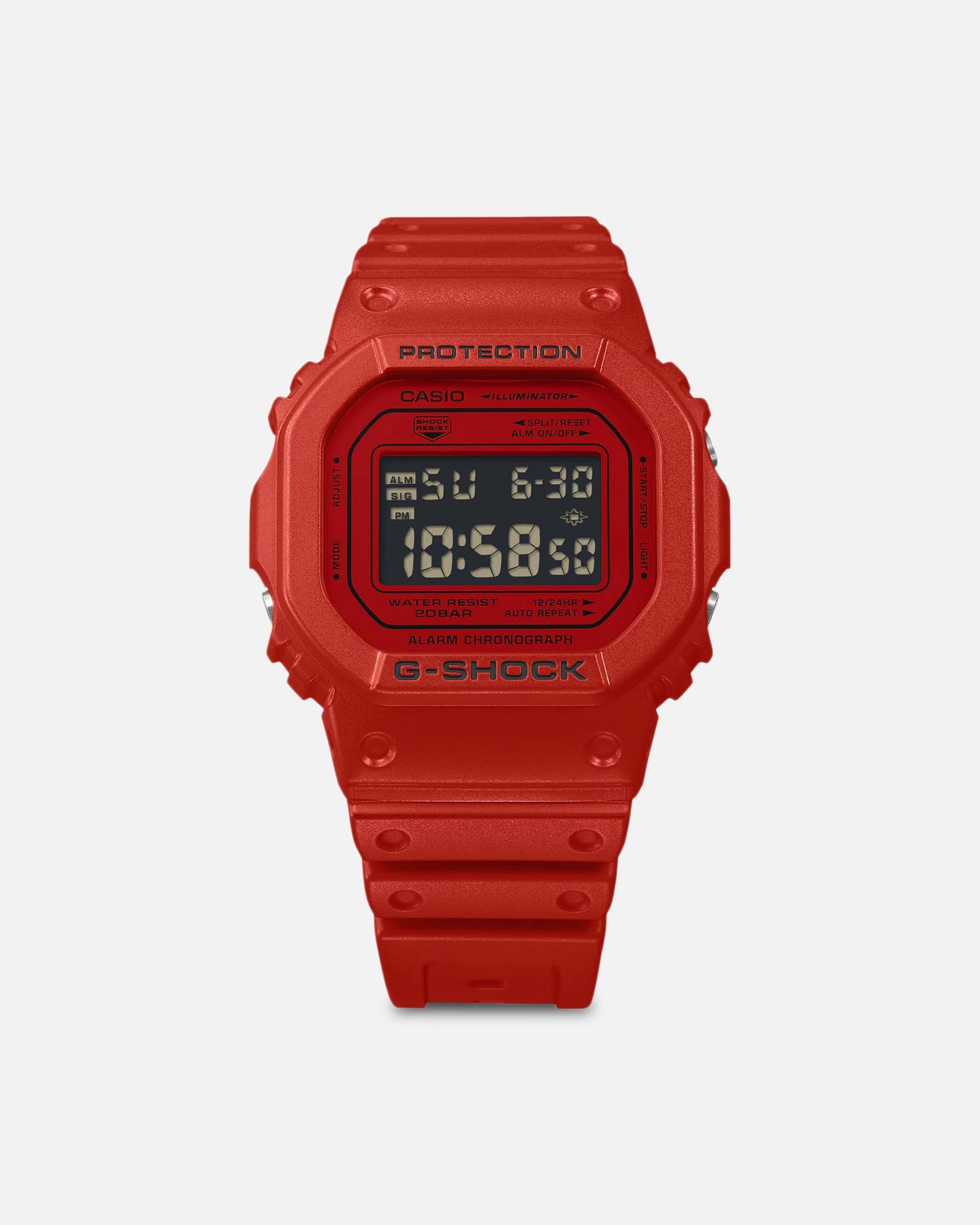 G Shock DW5600RRB-4D Watch Red/Red