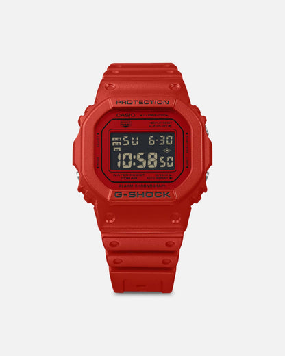 G Shock DW5600RRB-4D Watch Red/Red